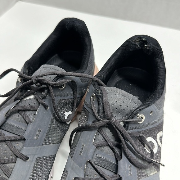 On Cloud Heloin Cloud Tech Lace Up Sneakers Shoes Shoe Pink Gray Women's Size 11 - Picture 6 of 10